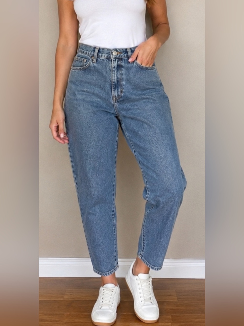 Venezia Lane Bryant Blue Cotton Straight Leg Jeans Size 18 AVG
